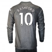 Manchester United Fotballdrakter 2020-21 Marcus Rashford 10 Bortedrakt Langermet
